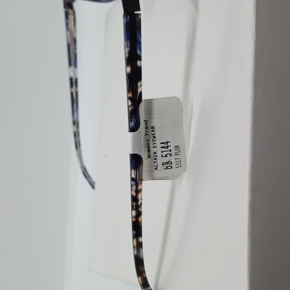 NWT women\'s BEBE ALTAIR EYEGLASS FRAMES 5144 PLUM